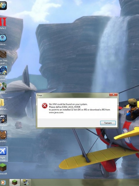 imzager no jvm could be found on your system Hatası Çözümü